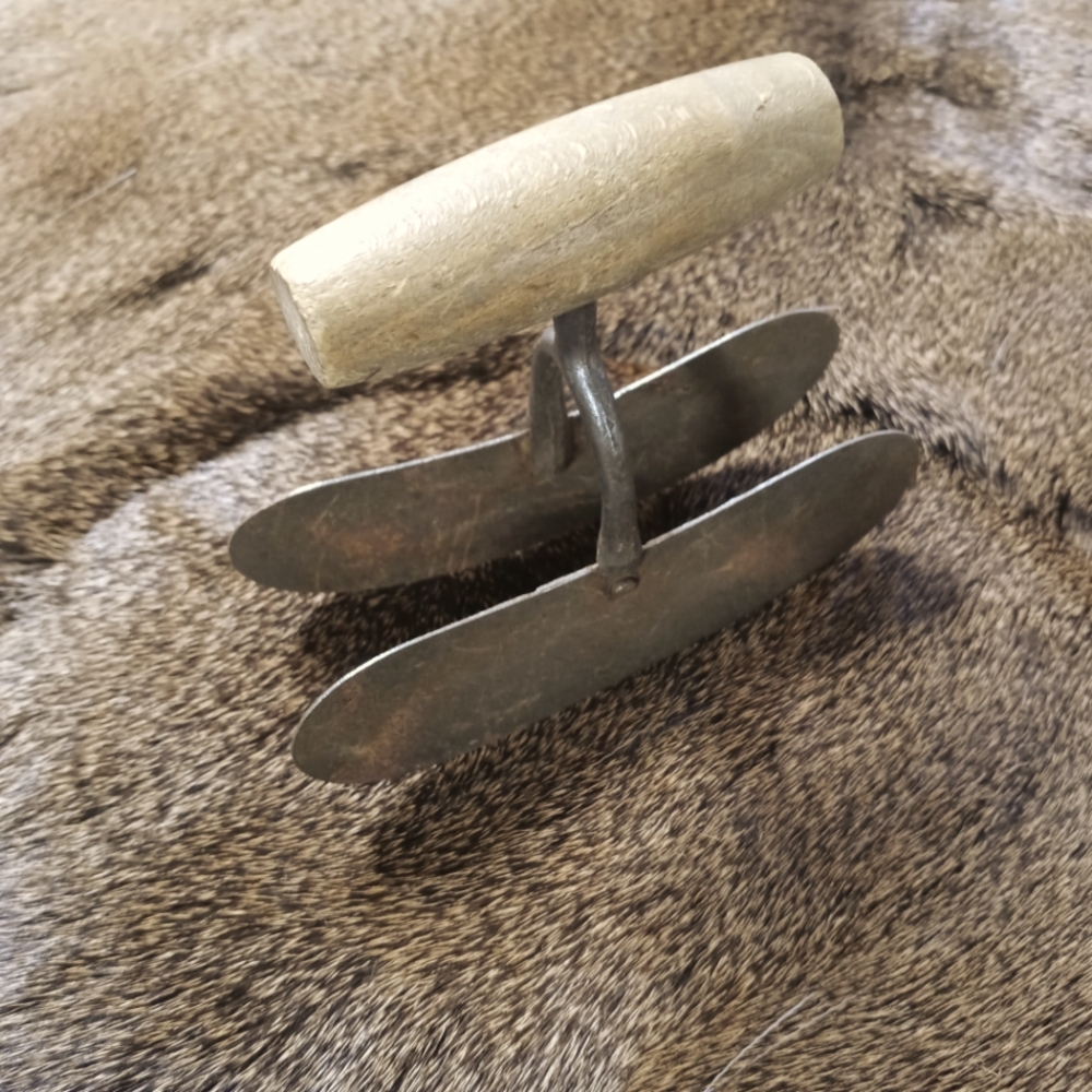 Antique Vintage Double Blade Herb/Food Chopper